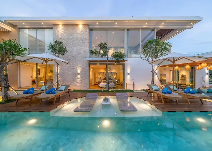 Villa Vida And Vola - Majestic Coastal Retreat In Canggu