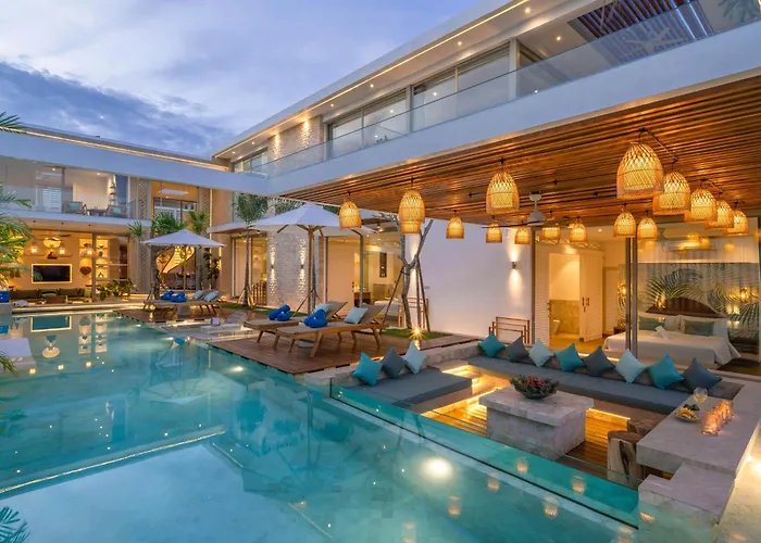 Villa Vida And Vola - Majestic Coastal Retreat In Canggu